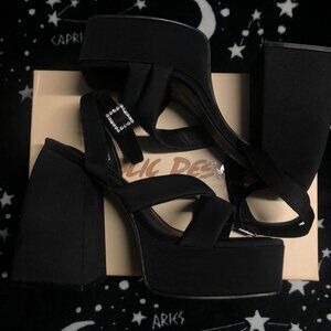 Public Desire Money Honey Platform Heels